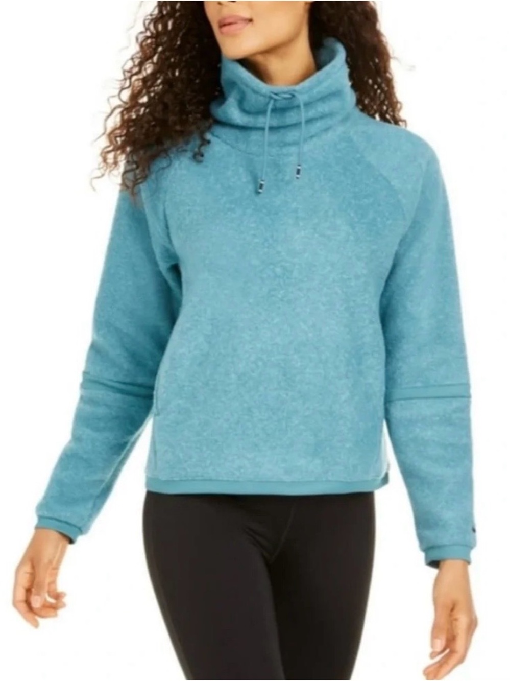 Nike Women's Therma Fleece Cowl Cozy Pullover.